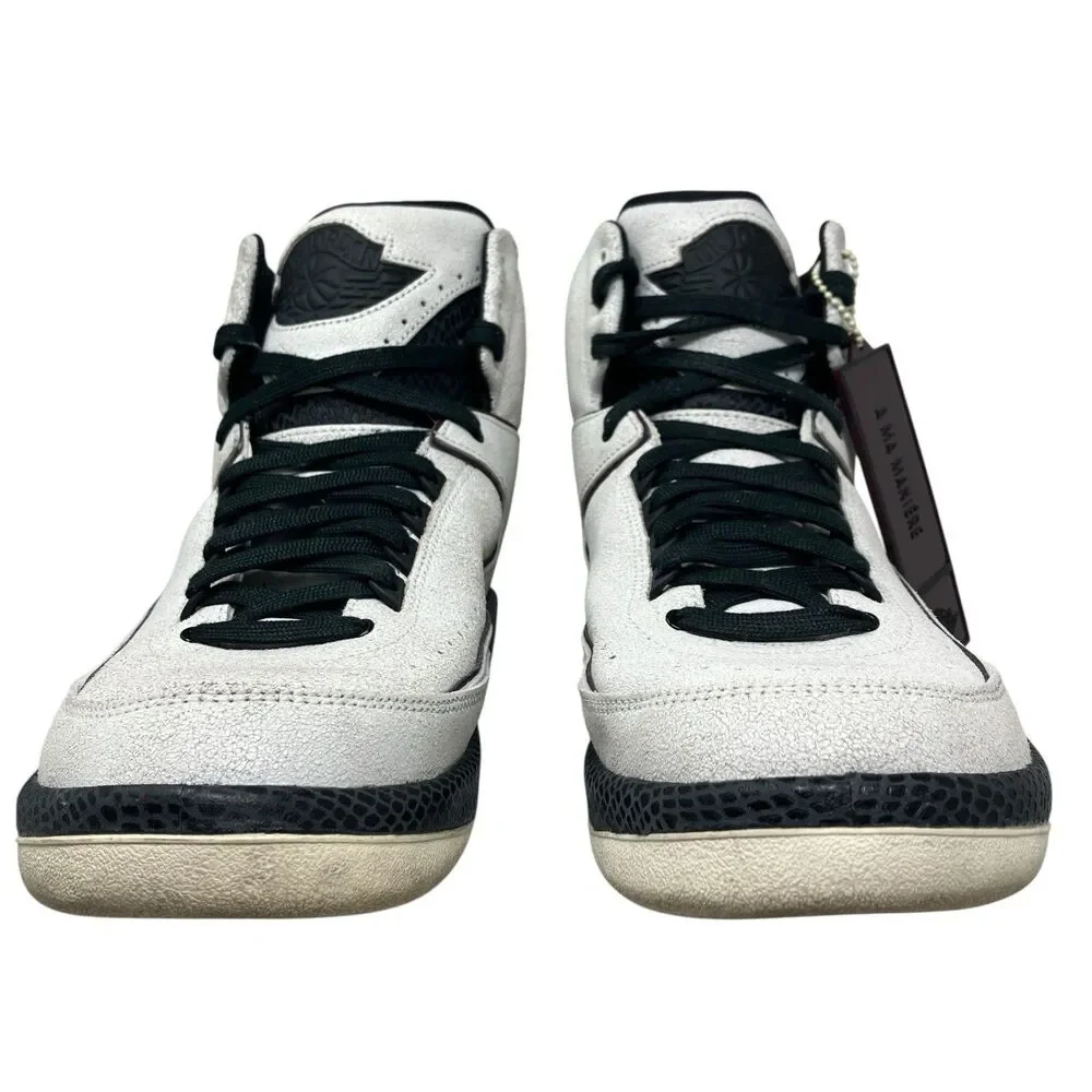 Air Jordan 2 Sneakers‎ Mens 14 Sail Burgundy Crush Retro A Ma Maniere DO7216-100